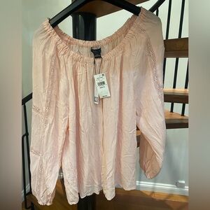 Brand new with tags! Sanctuary Light Pink Women's Blouse